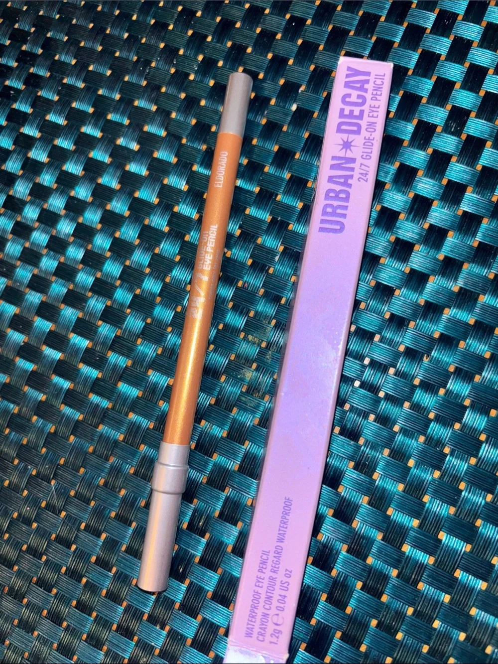 Urban Decay- 24/7  Eyeliner Pencil - “El Dorado” Shimmer Metallic Gold NWT